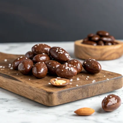 Dark Chocolate Coated Almonds