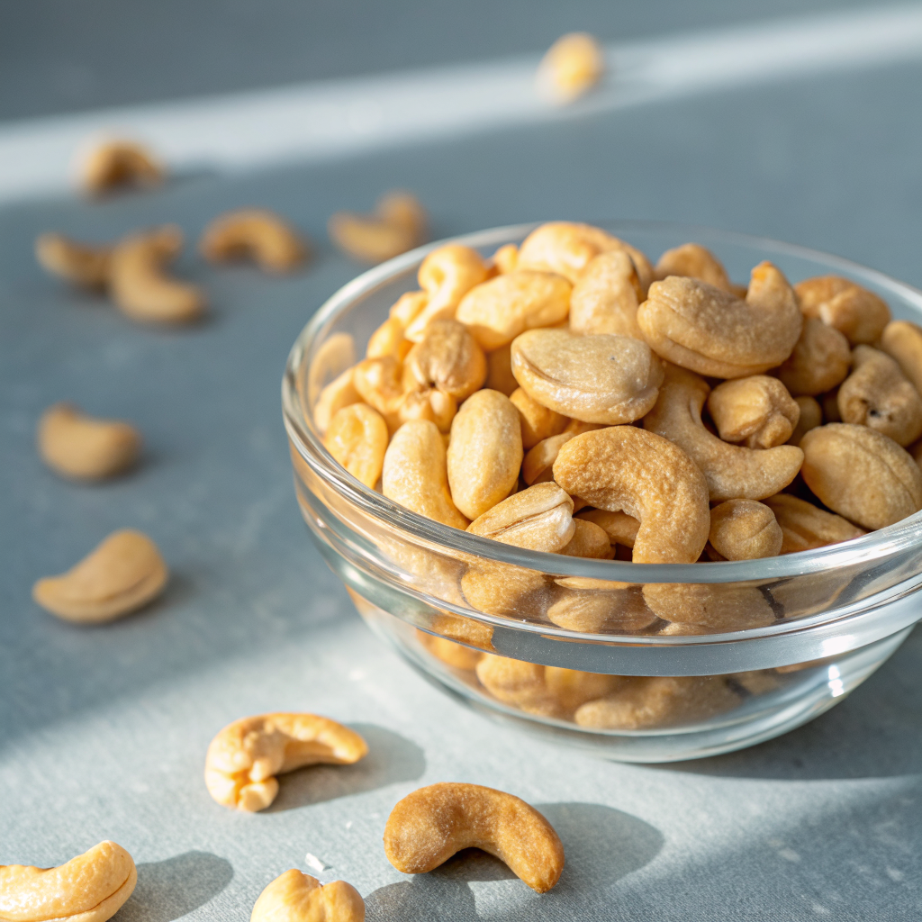 Unsalted Dry‑Roasted Cashews – 200g Pack